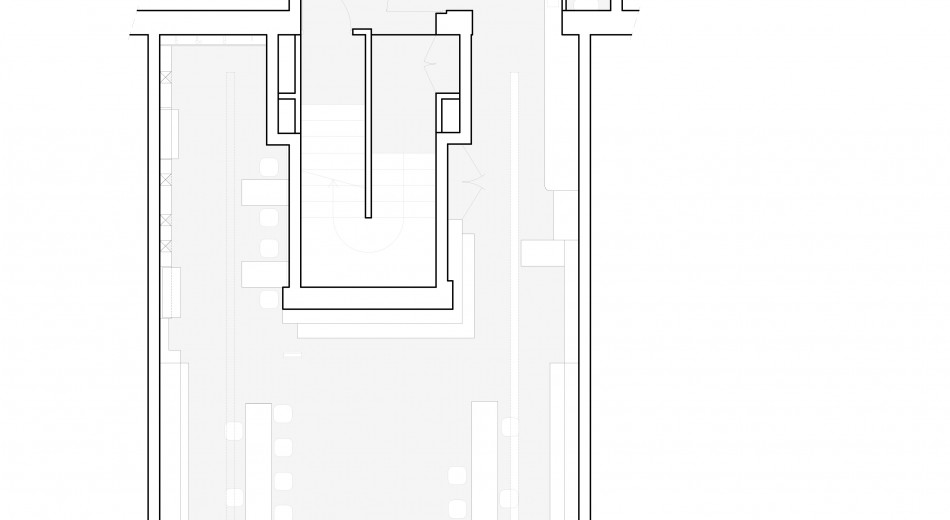 Magasin de Caen - Plan du rez-de-chaussée